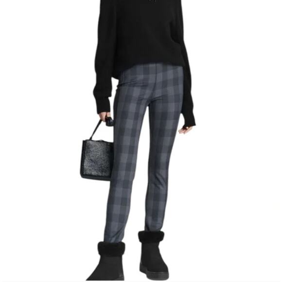 Rag & Bone Simone Pant - Plaid Stretch Sz 6 - Picture 1 of 7